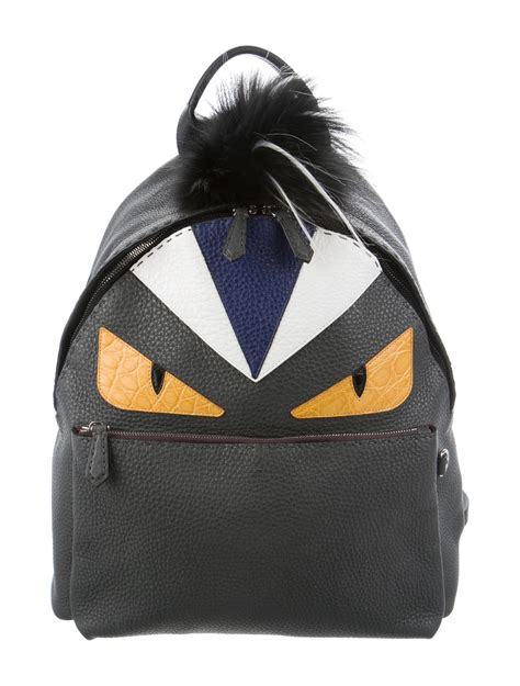 fendi fur monster bag.